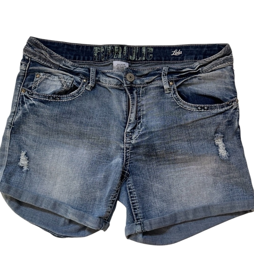 Hydraulic Denim Shorts Size 15/16